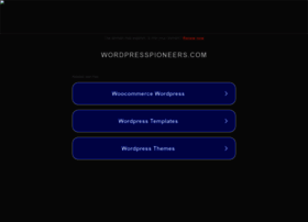 Wordpresspioneers.com thumbnail
