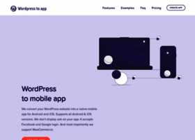 Wordpresstoapp.com thumbnail