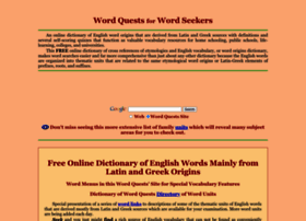 Wordquests.info thumbnail