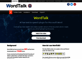 Wordtalk.org.uk thumbnail