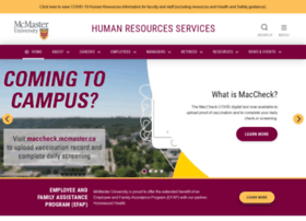 Workingatmcmaster.ca thumbnail