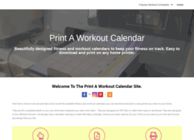 workout calendar com at wi download print beautiful workout calendars to keep you on track