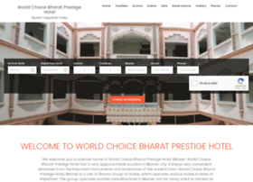 World-choice-bharat-prestige-hotel-bikaner.wchotels.com thumbnail