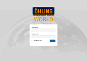world.ohlins.com at WI. Log In ‹ Öhlins World — WordPress