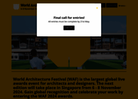 Worldarchitecturefestival.com thumbnail