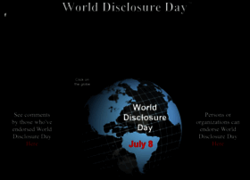 Worlddisclosureday.org thumbnail