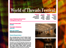 Worldofthreadsfestival.com thumbnail