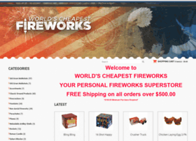 Worldscheapestfireworks.com thumbnail