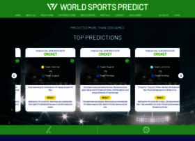 Worldsportspredict.com thumbnail