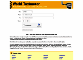 Worldtaximeter.com thumbnail