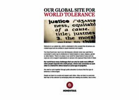 Worldtolerance.momentous.com thumbnail Worldtolerance.momentous.com thumbnail