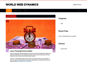 Worldwebdynamics.com thumbnail