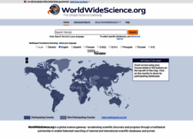 Worldwidescience.org thumbnail