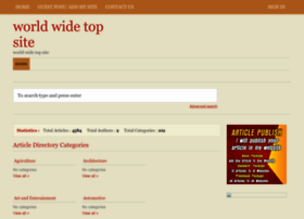 Worldwidetopsite.link thumbnail