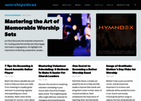 Worshipideas.com thumbnail
