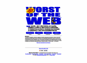 Worstoftheweb.com thumbnail