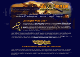 Wowgoldfinder.com thumbnail