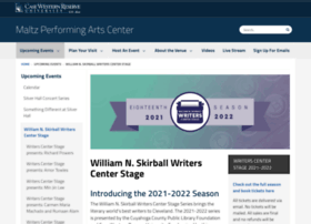 Writerscenterstage.org thumbnail