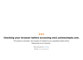 ww1.animesimple.com at WI. Anime Simple - Watch Free Dubbed & Subbed