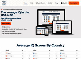 Wwiqtest.com thumbnail