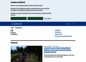 Www.mod.uk thumbnail