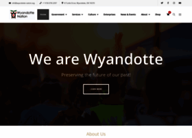 Wyandotte-nation.org thumbnail