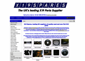 X19spares.co.uk thumbnail