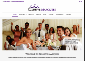 Xclusivemarquees.com thumbnail