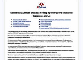 Xcritical.bid thumbnail