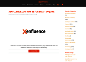 Xenfluence.com thumbnail