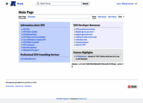 Xfs.org thumbnail