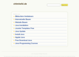 Xhtmlwiki.de thumbnail