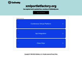 Xmlportletfactory.org thumbnail
