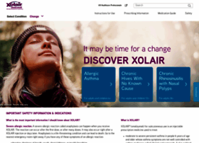 Xolair.com thumbnail