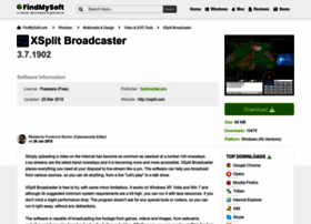 Xsplit-broadcaster.findmysoft.com thumbnail
