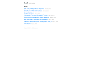 Y-ax.com thumbnail