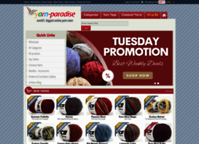 Yarn-paradise.com thumbnail