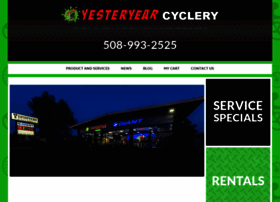 Yesteryearcyclery.com thumbnail