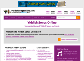Yiddishsongsonline.com thumbnail