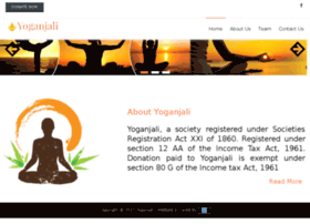 Yoganjali.org thumbnail