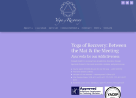 Yogaofrecovery.com thumbnail