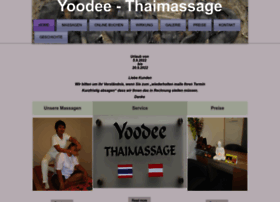 Yoodee-thaimassage.at thumbnail
