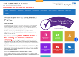 Yorkstreetmedicalpractice.nhs.uk thumbnail
