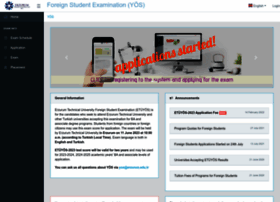 Yos.erzurum.edu.tr thumbnail