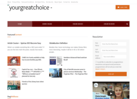 Yourgreatchoice.com thumbnail