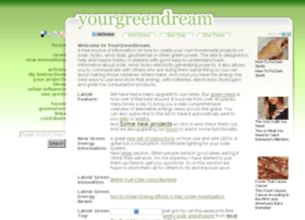 Yourgreendream.com thumbnail