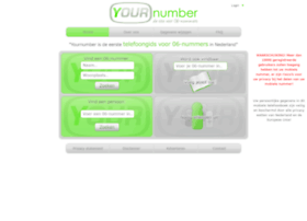 Yournumber.nl thumbnail
