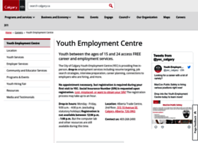 Youthemploymentcentre.ca thumbnail