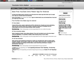 Youtubeintromaker.wikidot.com thumbnail