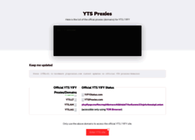 Ytsproxies.com thumbnail